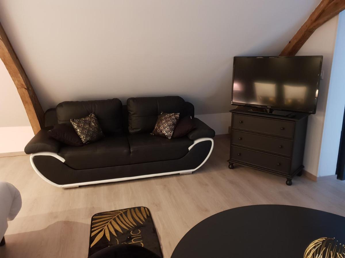 Au Fer A Cheval Hotell Gandelain Exteriör bild